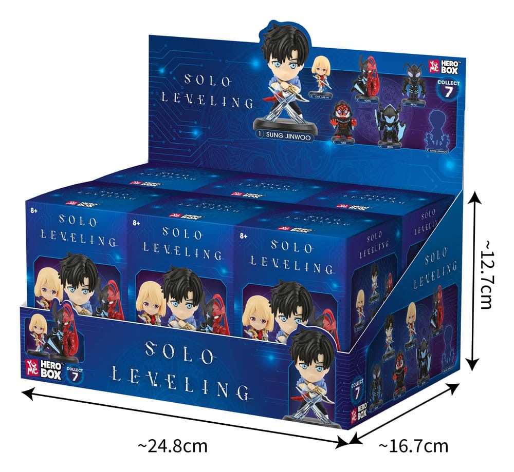 Solo Leveling Hero Box Minifiguren Shadow Rising Series Blind Box Display (12)