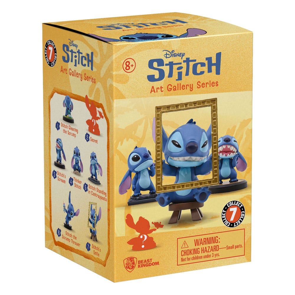 Lilo & Stitch Hero Box Art Gallery Series Minifiguren 8 cm Display (6)