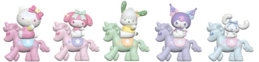 Sanrio Equestrian Series Minifiguren Hello Kitty and Friends 7 cm Blind Box Display (12)