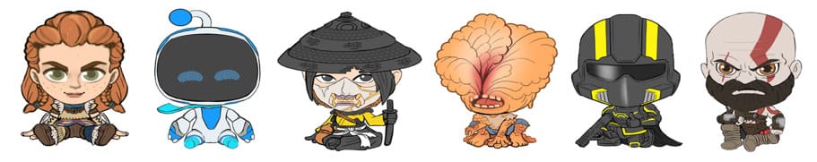 PlayStation Bobble Hero Wackelkopf-Figuren 6 cm Display (12)