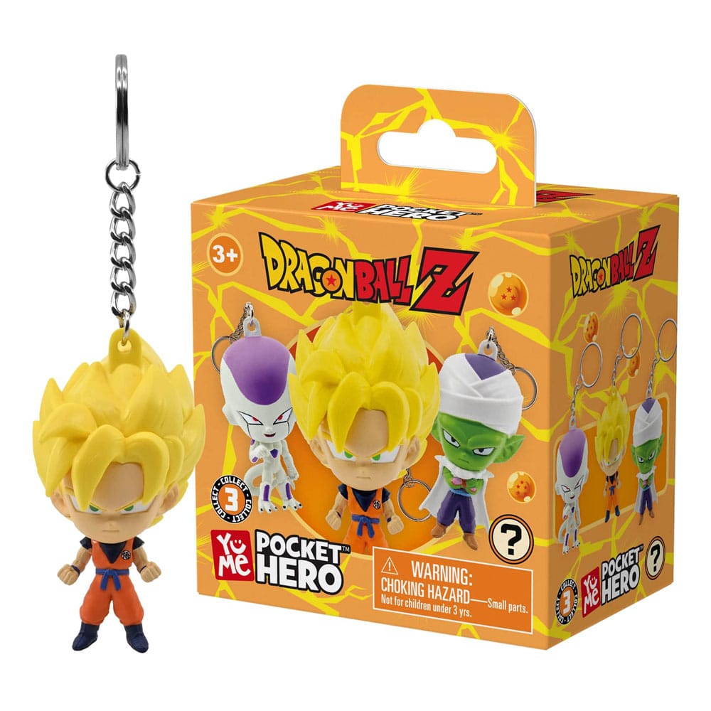 Dragon Ball Z Pocket Hero Schlüsselanhänger Series 1 Blind Box Display (12)
