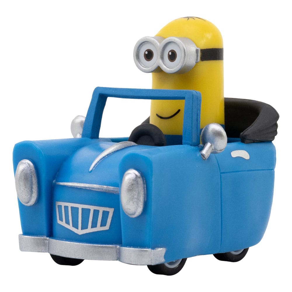 Minions Zoom Hero Rückzug-Fahrzeuge mit Figuren Blind Box Display (12)