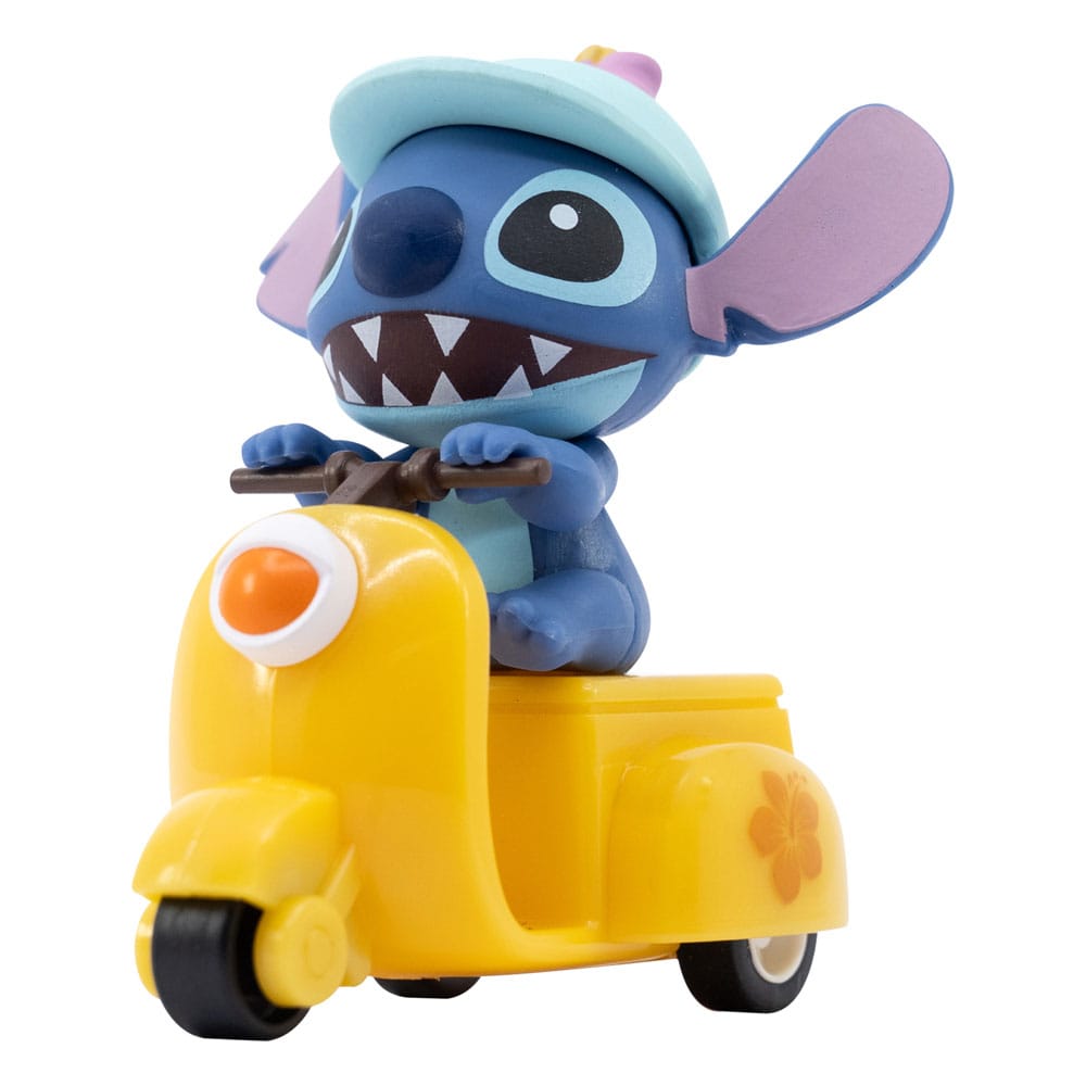 Lilo & Stitch Zoom Hero Rückzug-Fahrzeuge mit Figuren Stitch (Blind Box Ver.) Display (12)