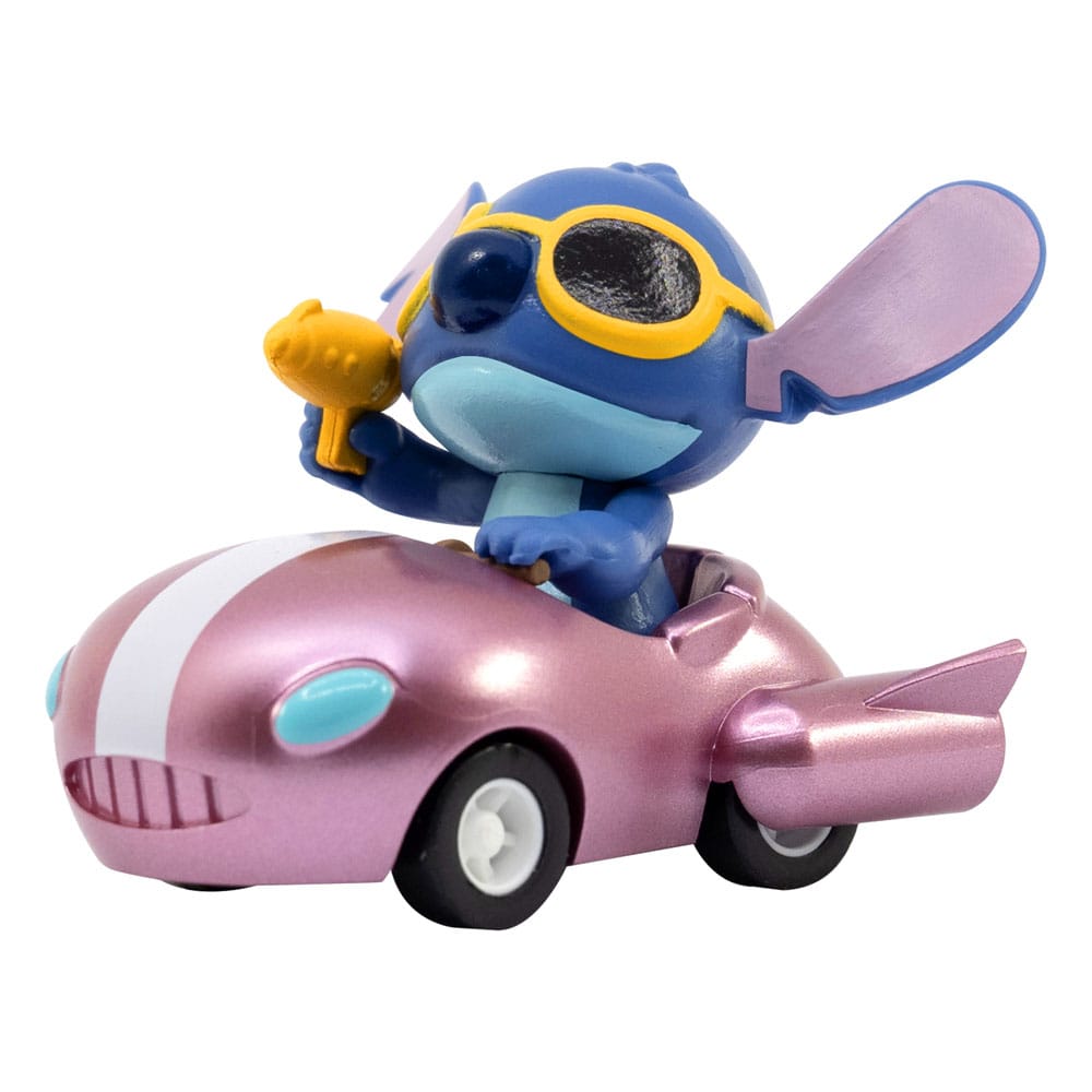 Lilo & Stitch Zoom Hero Rückzug-Fahrzeuge mit Figuren Stitch (Blind Box Ver.) Display (12)