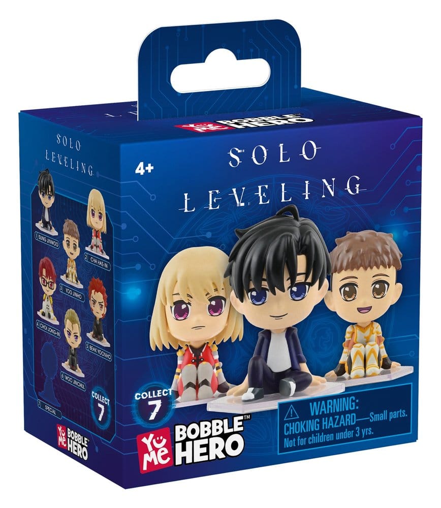 Solo Leveling Bobble Hero Wackelkopf-Figuren Series 1 Blind Box Display (12)