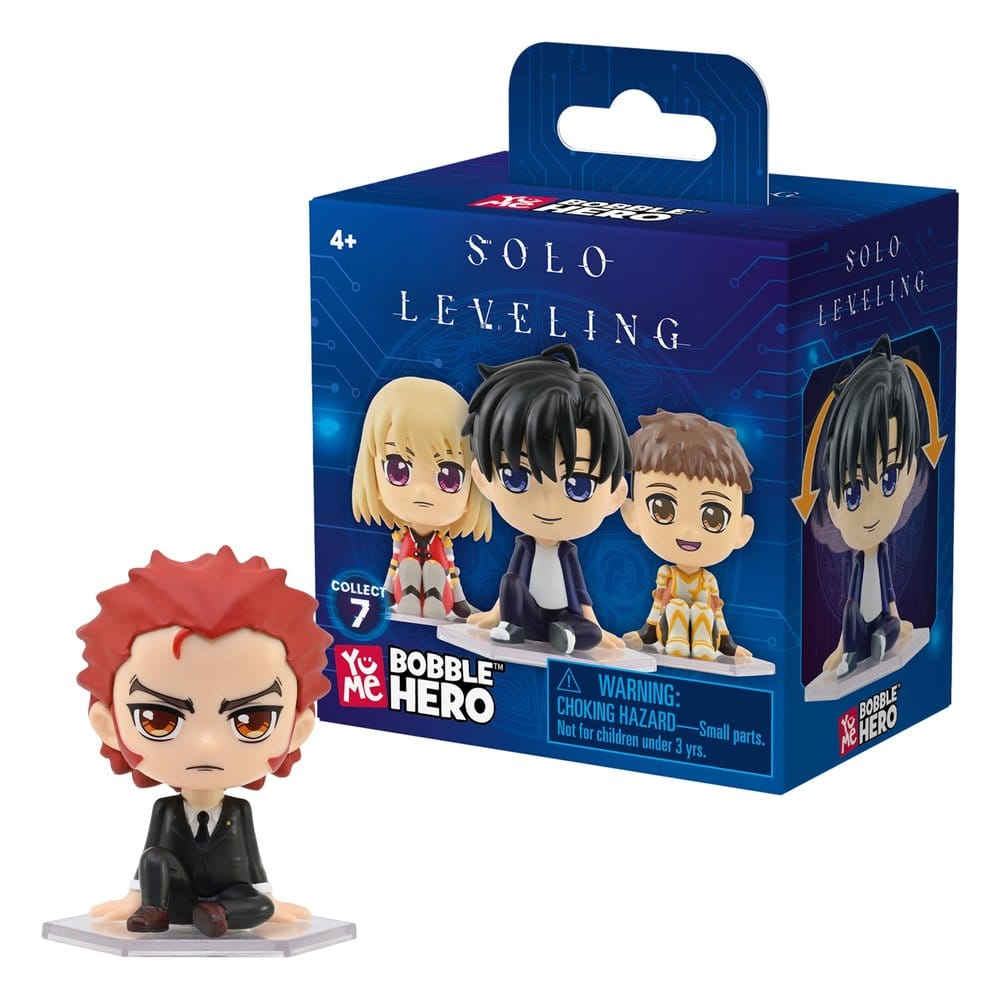 Solo Leveling Bobble Hero Wackelkopf-Figuren Series 1 Blind Box Display (12)