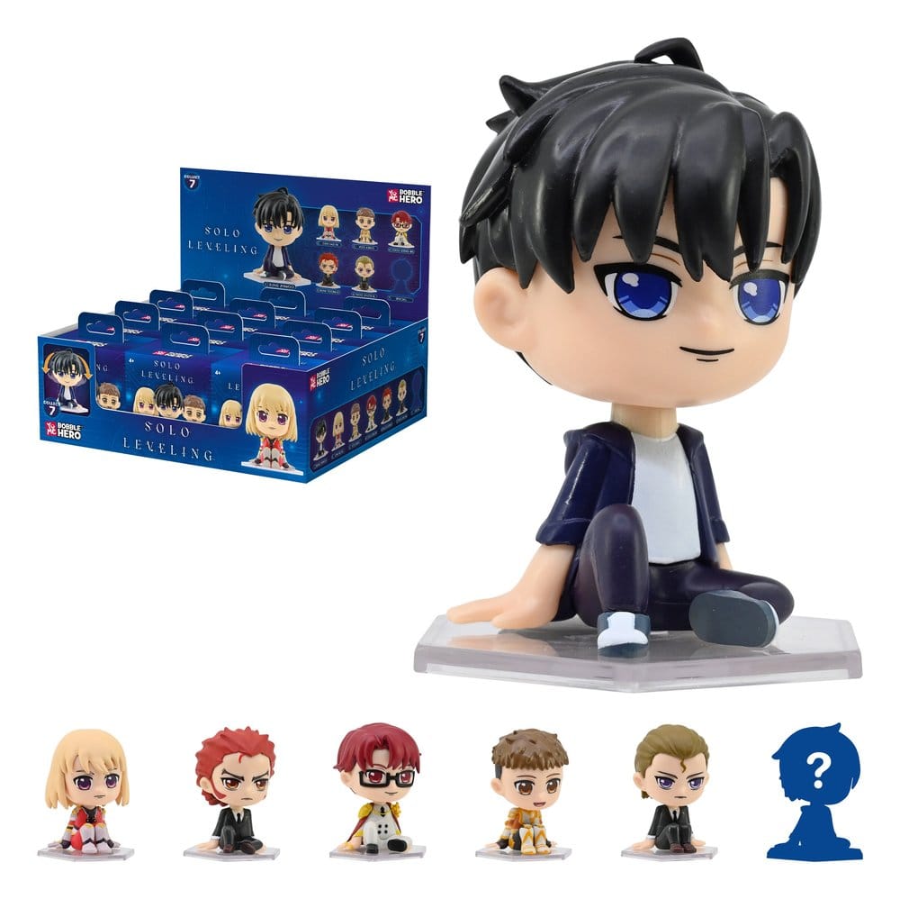 Solo Leveling Bobble Hero Wackelkopf-Figuren Series 1 Blind Box Display (12)