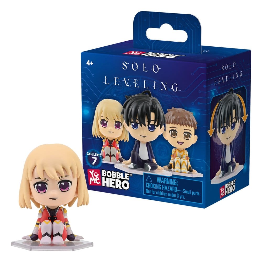 Solo Leveling Bobble Hero Wackelkopf-Figuren Series 1 Blind Box Display (12)