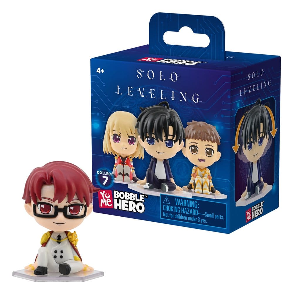 Solo Leveling Bobble Hero Wackelkopf-Figuren Series 1 Blind Box Display (12)
