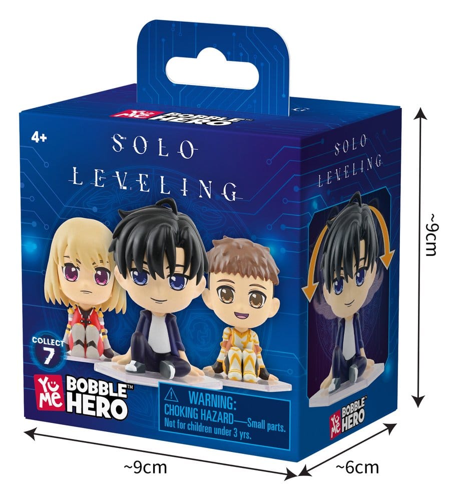 Solo Leveling Bobble Hero Wackelkopf-Figuren Series 1 Blind Box Display (12)
