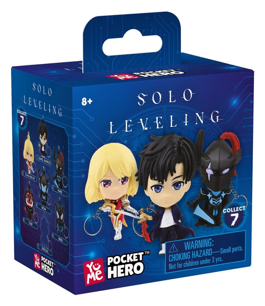 Solo Leveling Pocket Hero Schlüsselanhänger Series 1 Blind Box Display (12)