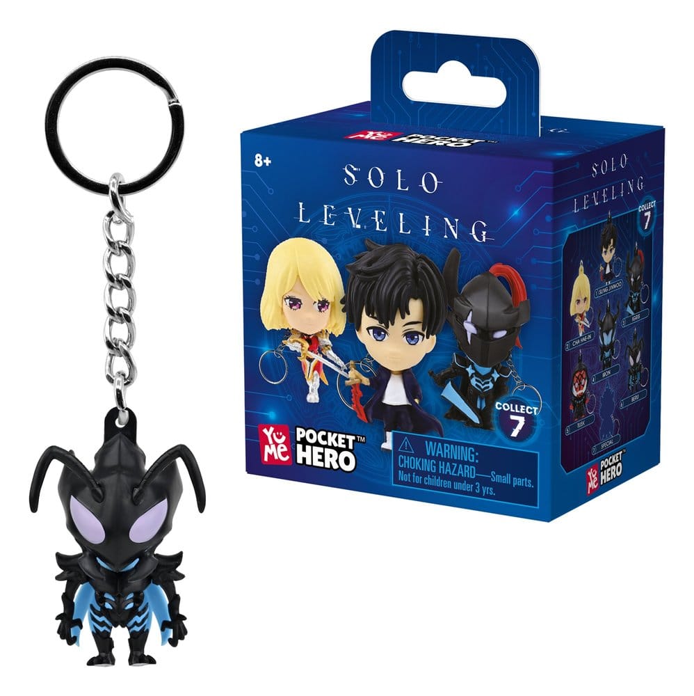 Solo Leveling Pocket Hero Schlüsselanhänger Series 1 Blind Box Display (12)