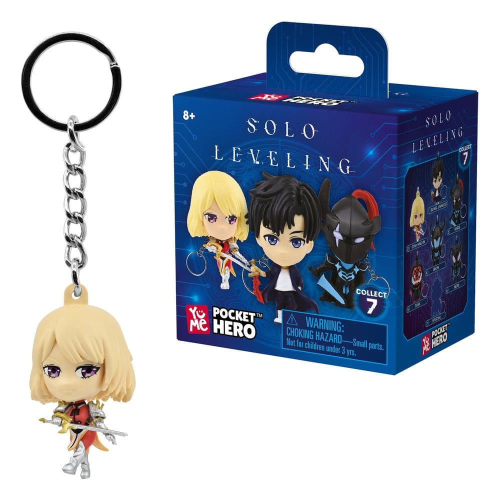 Solo Leveling Pocket Hero Schlüsselanhänger Series 1 Blind Box Display (12)