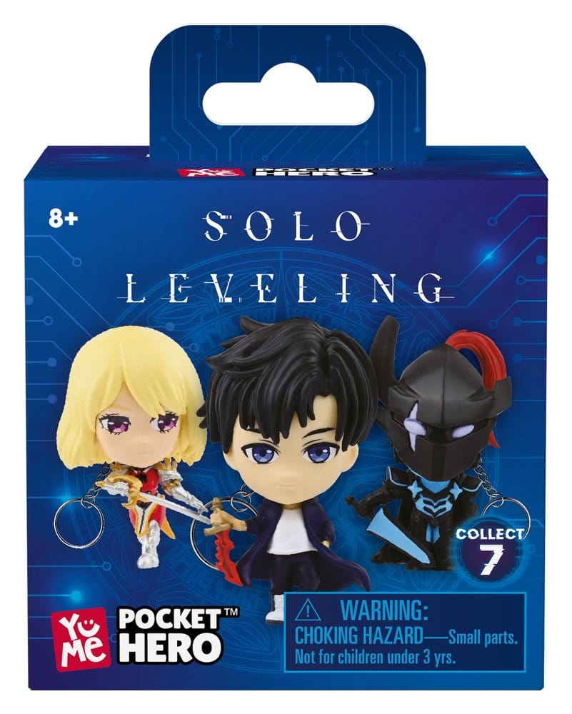 Solo Leveling Pocket Hero Schlüsselanhänger Series 1 Blind Box Display (12)