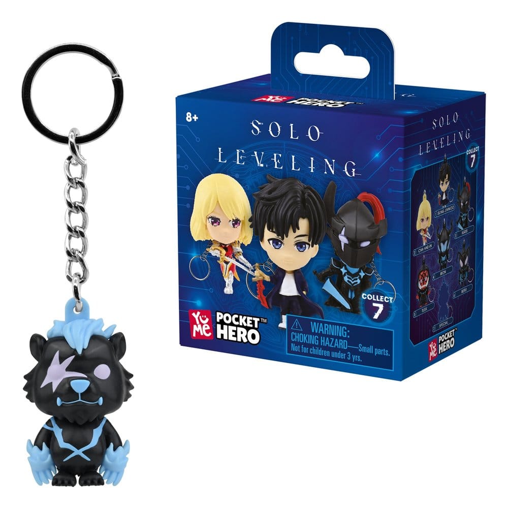 Solo Leveling Pocket Hero Schlüsselanhänger Series 1 Blind Box Display (12)