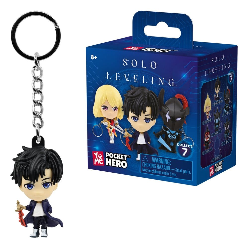 Solo Leveling Pocket Hero Schlüsselanhänger Series 1 Blind Box Display (12)