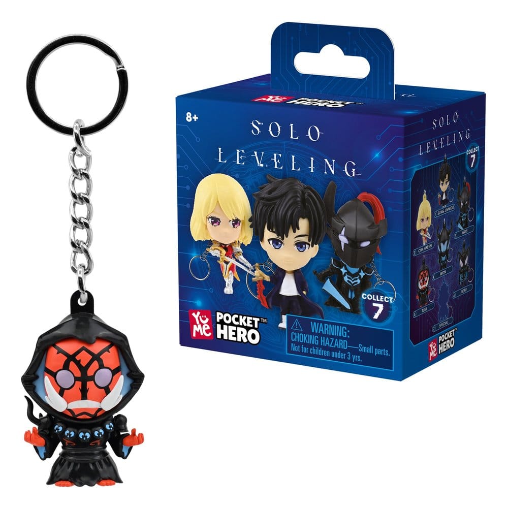Solo Leveling Pocket Hero Schlüsselanhänger Series 1 Blind Box Display (12)