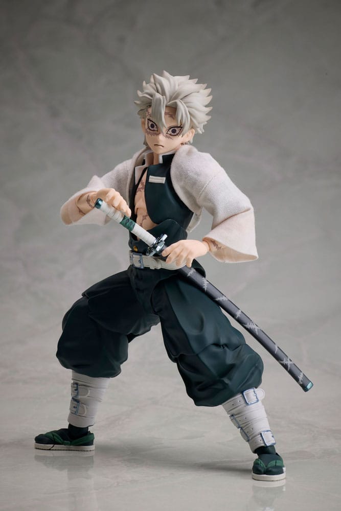 Demon Slayer: Kimetsu no Yaiba BUZZmod Actionfigur 1/12 Sanemi Shinazugawa 15 cm