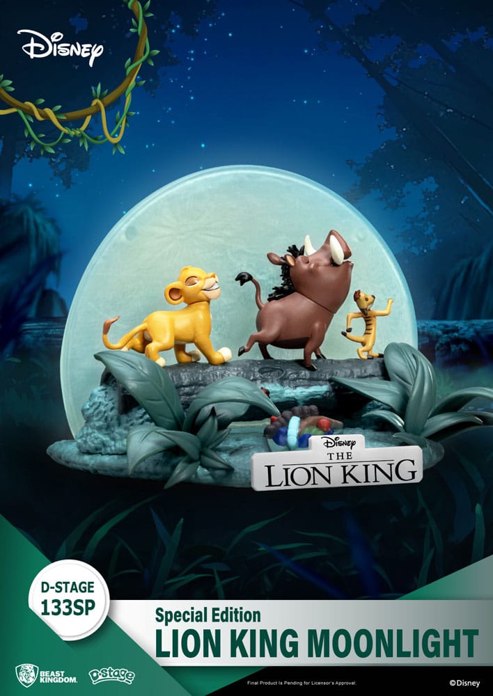 Disney D-Stage PVC Diorama Der König der Löwen Moonlight Special Edition 12 cm