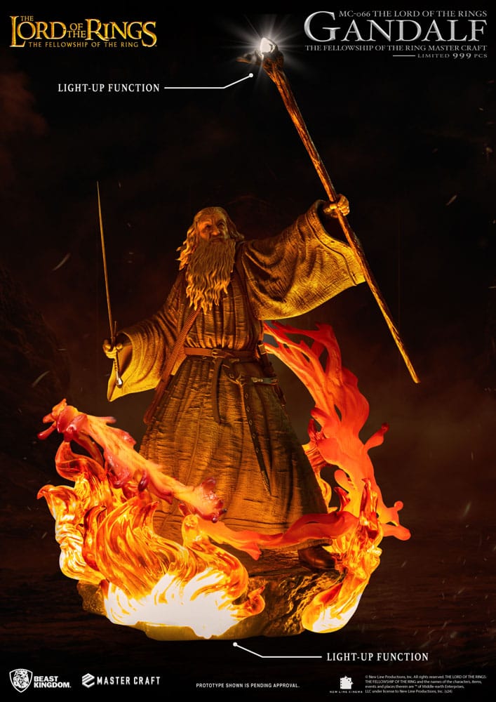 Herr der Ringe Master Craft Statue Gandalf 58 cm