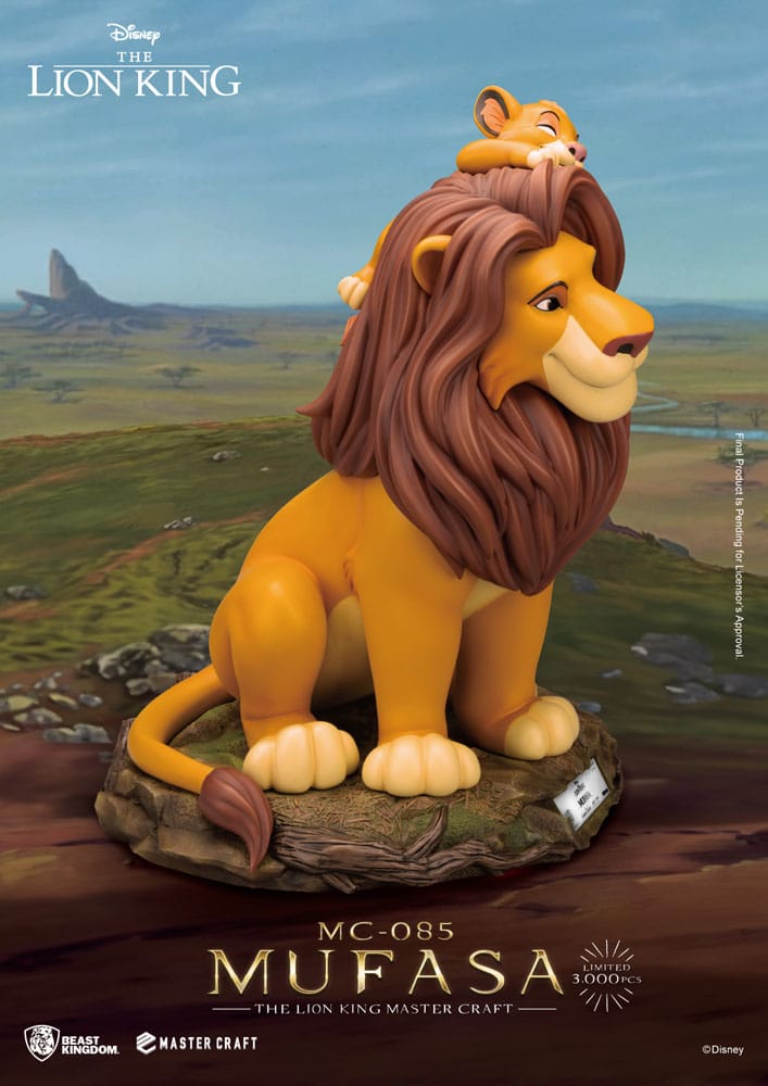 Disney Master Craft Statue Der König der Löwen Mufasa 36 cm