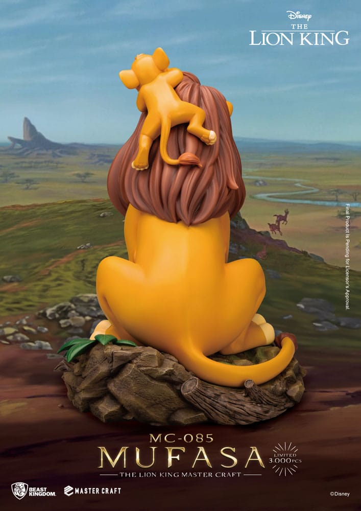 Disney Master Craft Statue Der König der Löwen Mufasa 36 cm