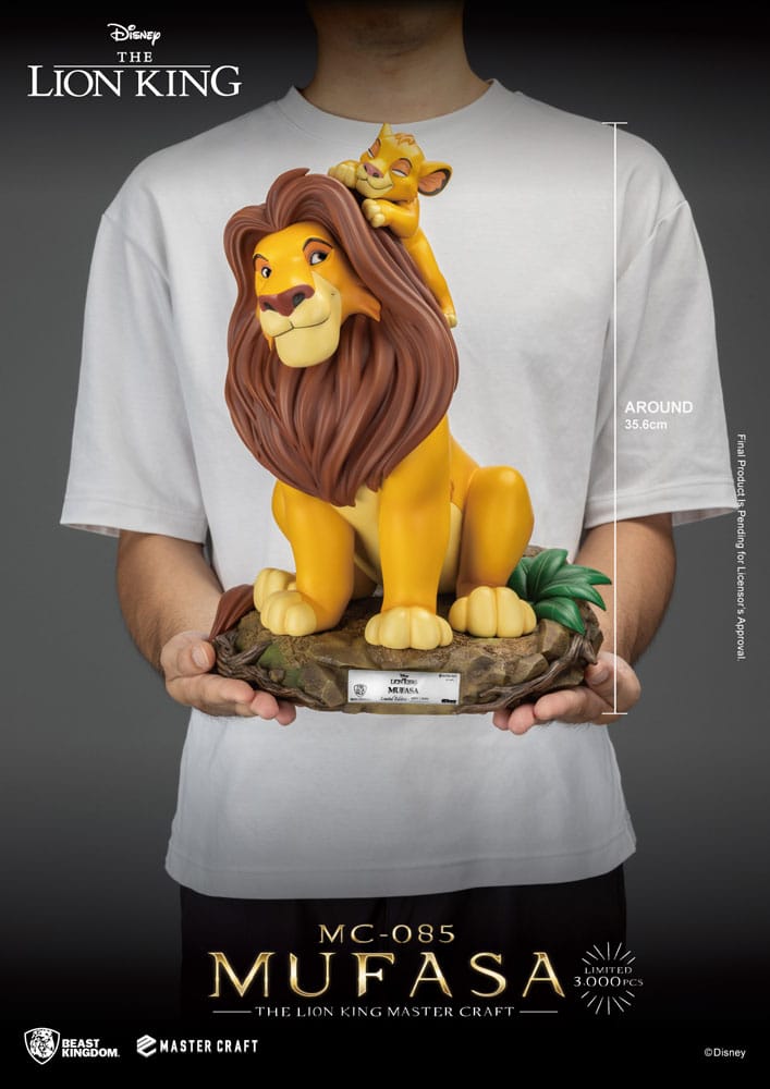 Disney Master Craft Statue Der König der Löwen Mufasa 36 cm