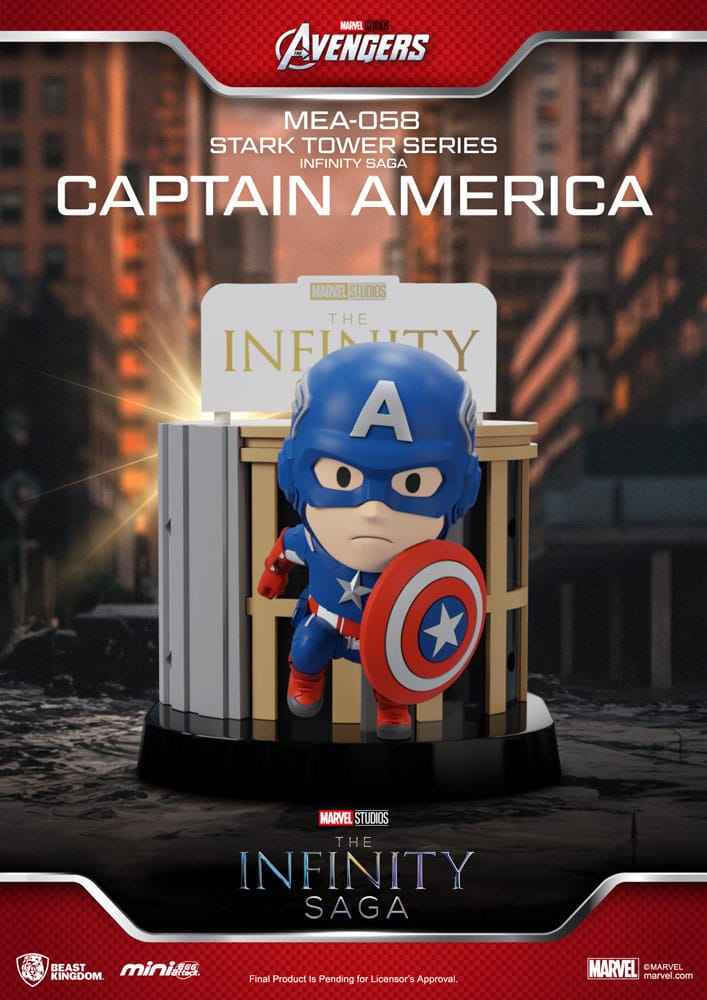 Marvel Mini Egg Attack Figuren 12 cm The Infinity Saga Stark Tower Series Sortiment (6)