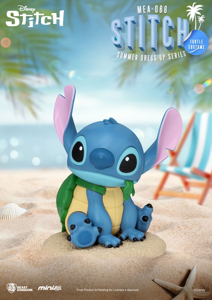 Lilo & Stitch Mini Egg Attack Figuren Stitch summer dress up Series 8 cm Sortiment (6)