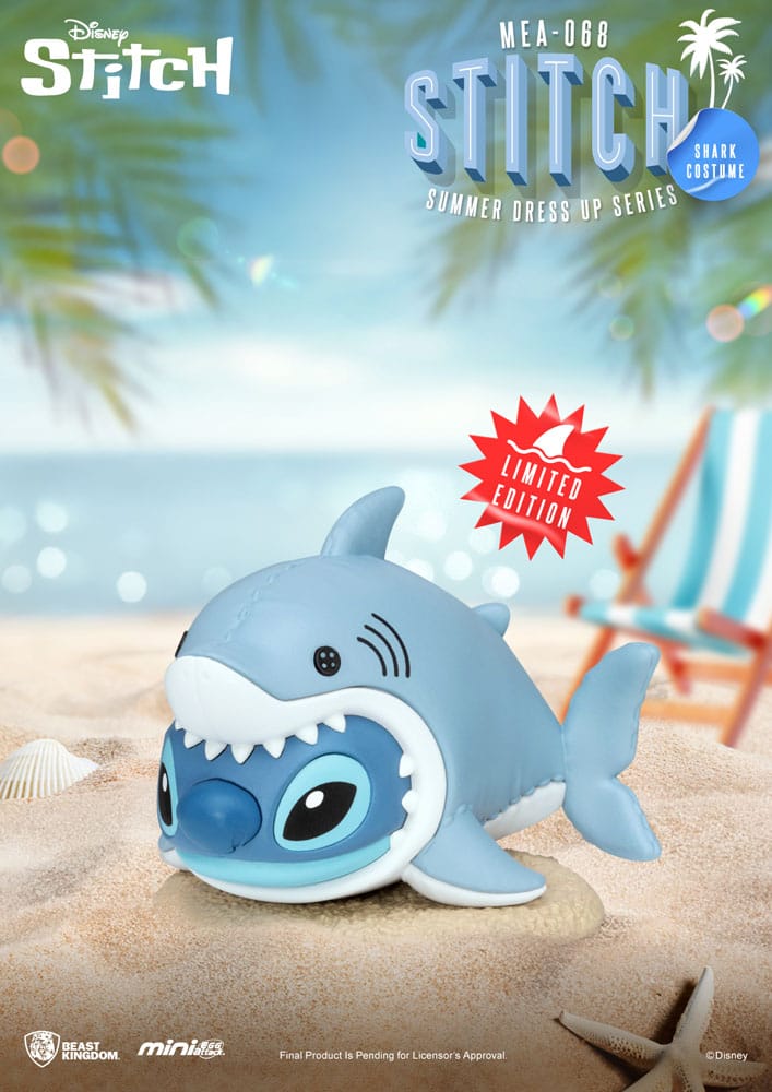 Lilo & Stitch Mini Egg Attack Figuren Stitch summer dress up Series 8 cm Sortiment (6)