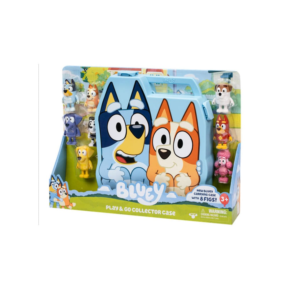 Bluey Spielset Ultimate Play & Go Collector Case