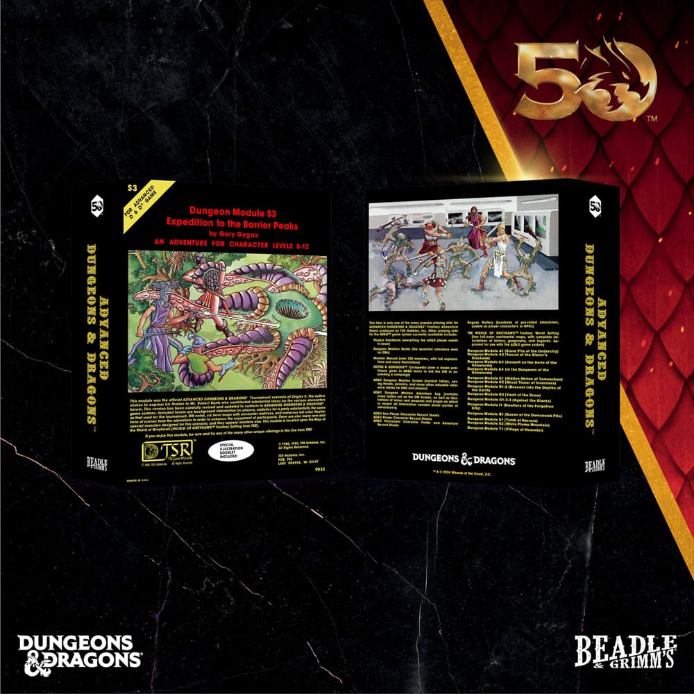 Dungeaons & Dragons Classic Module Würfel Set Journey to the Barrier Peaks (7)