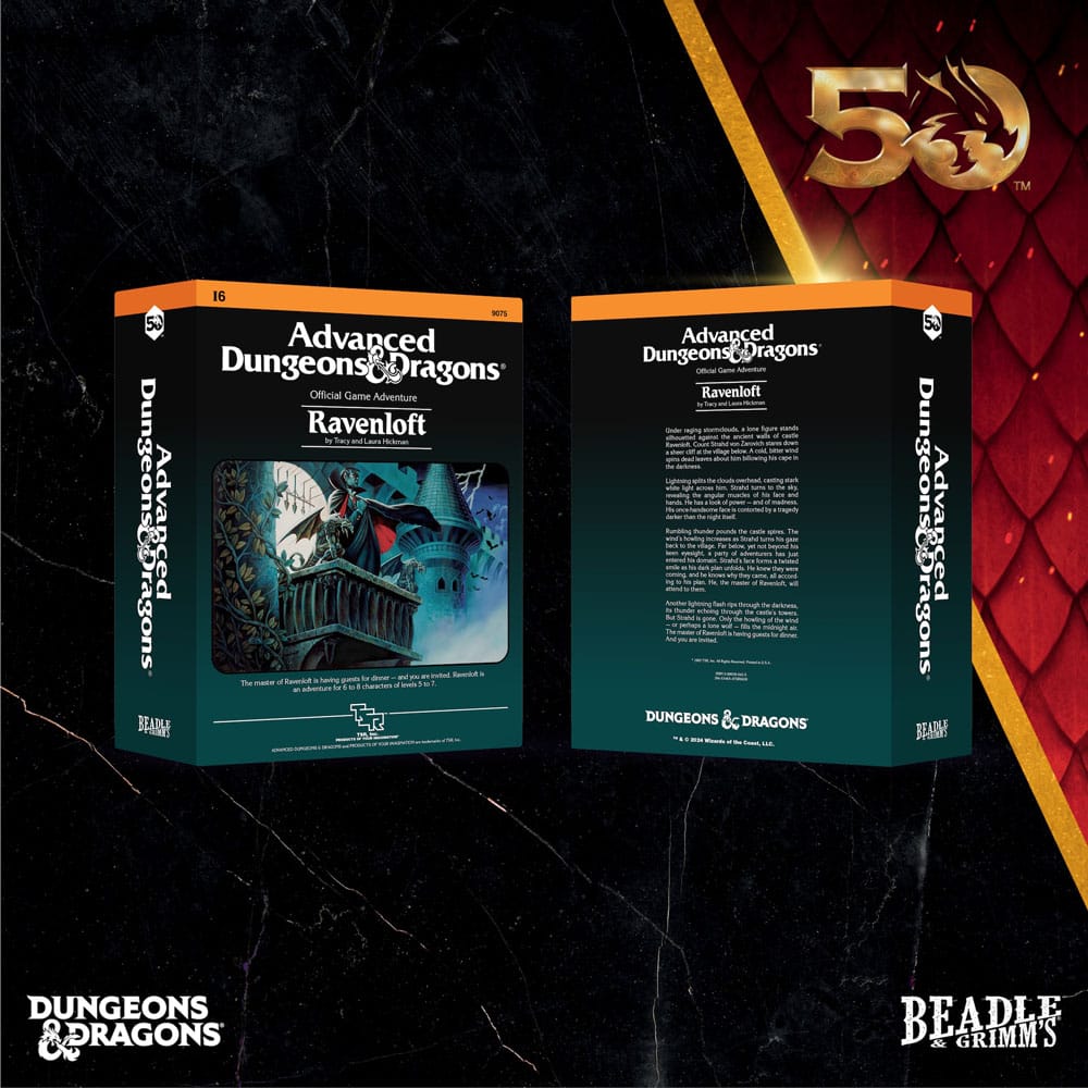 Dungeaons & Dragons Classic Module Würfel Set Ravenloft (7)
