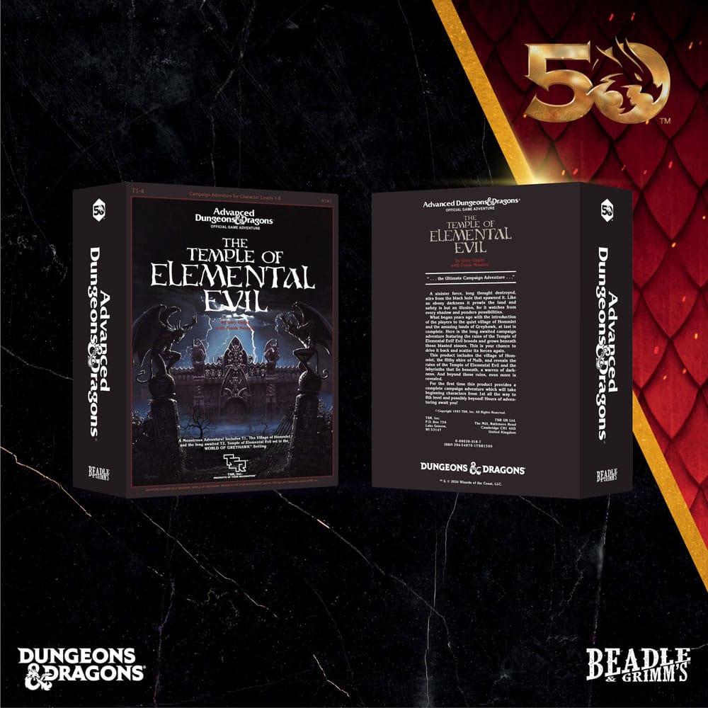Dungeaons & Dragons Classic Module Würfel Set The Temple of Elemental Evil (7)