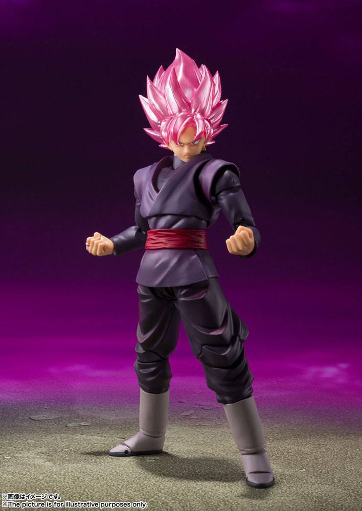 Dragon Ball Super S.H. Figuarts Actionfigur Goku Black - Super Saiyan Rose 14 cm