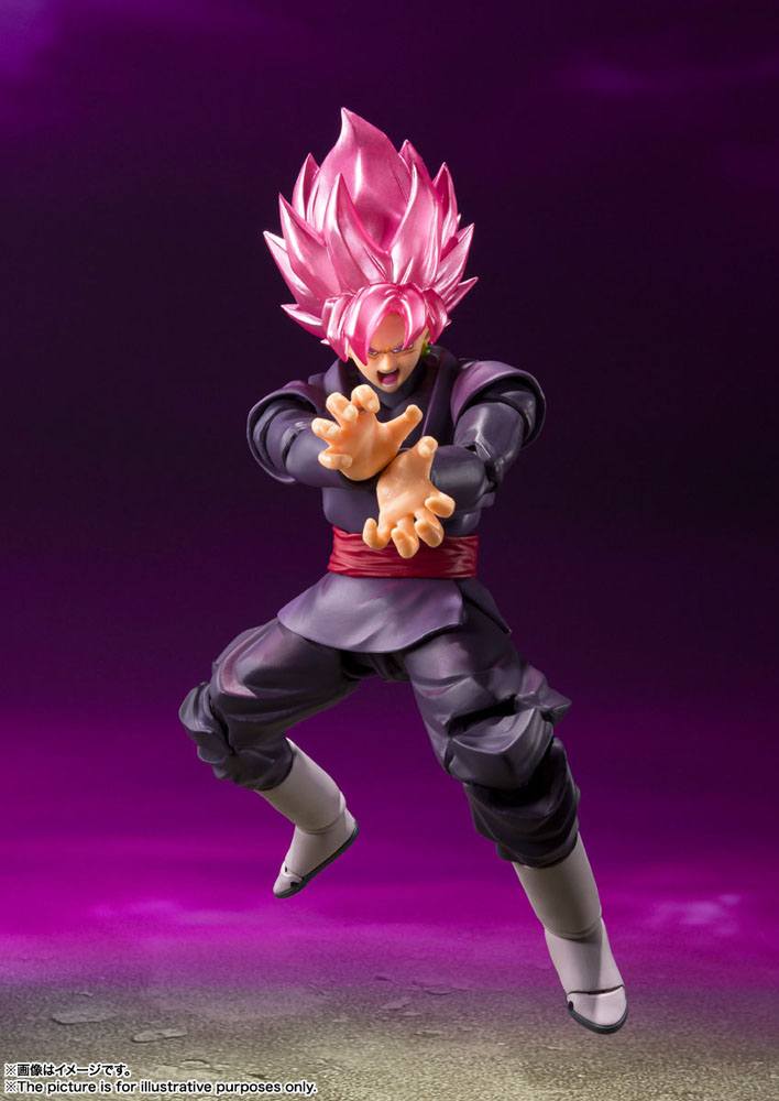 Dragon Ball Super S.H. Figuarts Actionfigur Goku Black - Super Saiyan Rose 14 cm