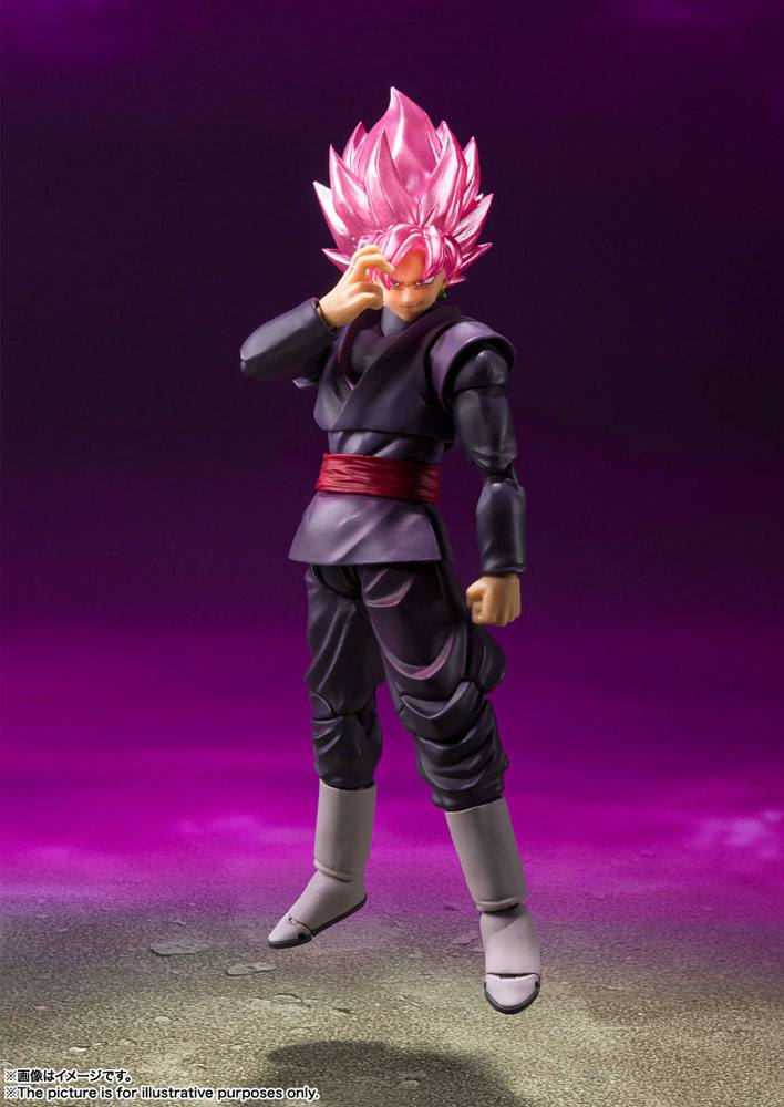 Dragon Ball Super S.H. Figuarts Actionfigur Goku Black - Super Saiyan Rose 14 cm