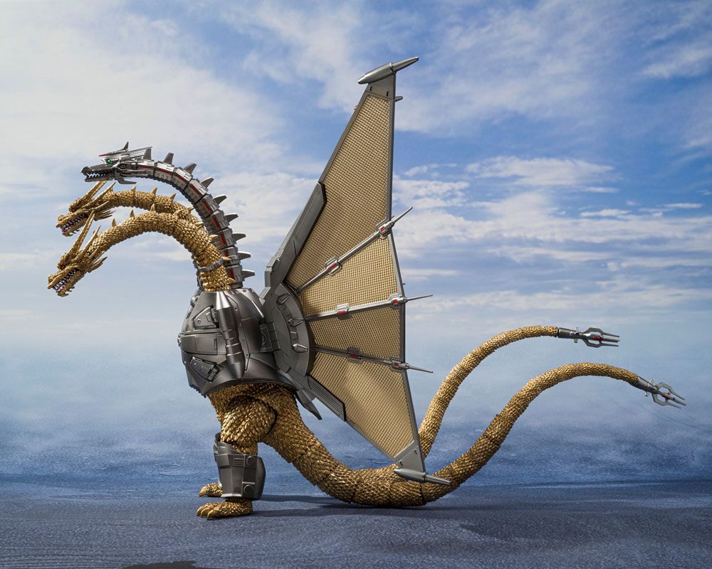 Godzilla vs. King Ghidorah S.H. MonsterArts Actionfigur Mecha Ghidorah Shinjuku Decisive Battle Special Set 25 cm