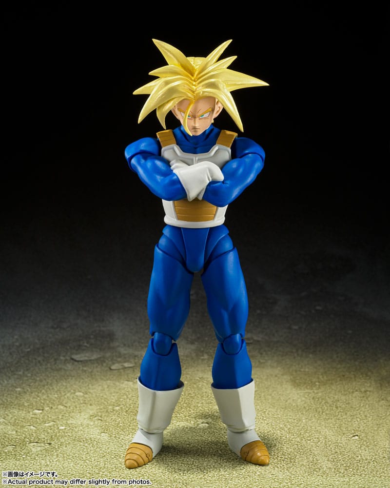 Dragon Ball Z S.H. Figuarts Actionfigur Super Saiyan Trunks Infinite Latent Super Power Ver. 14 cm