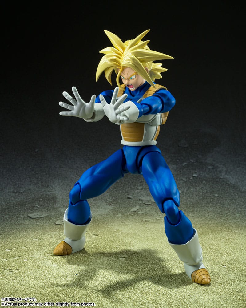 Dragon Ball Z S.H. Figuarts Actionfigur Super Saiyan Trunks Infinite Latent Super Power Ver. 14 cm