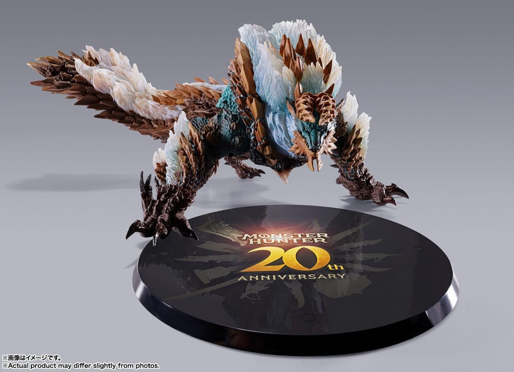 Monster Hunter S.H. MonsterArts Actionfigur Zinogre 20th Anniversary Edition 29 cm