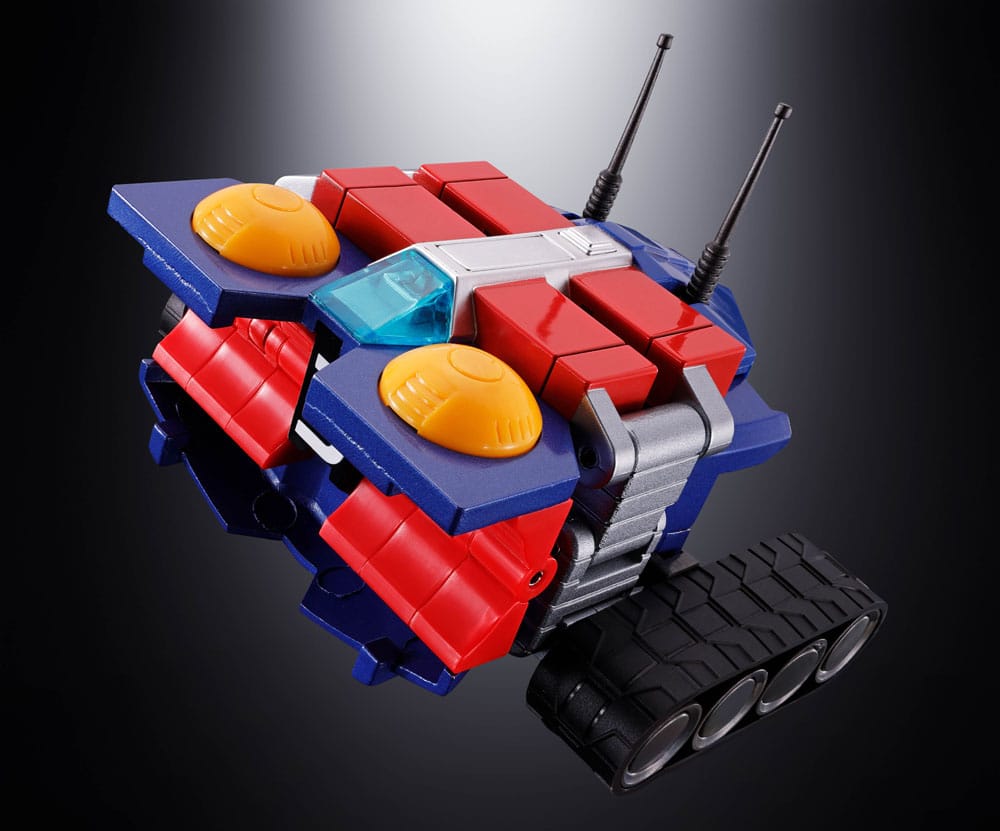 Super Electromagnetic Machine Voltes V Soul of Chogokin Diecast Actionfigur GX50-SP Com-Battler V Chogokin 50th Anniversary Ver. 25 cm