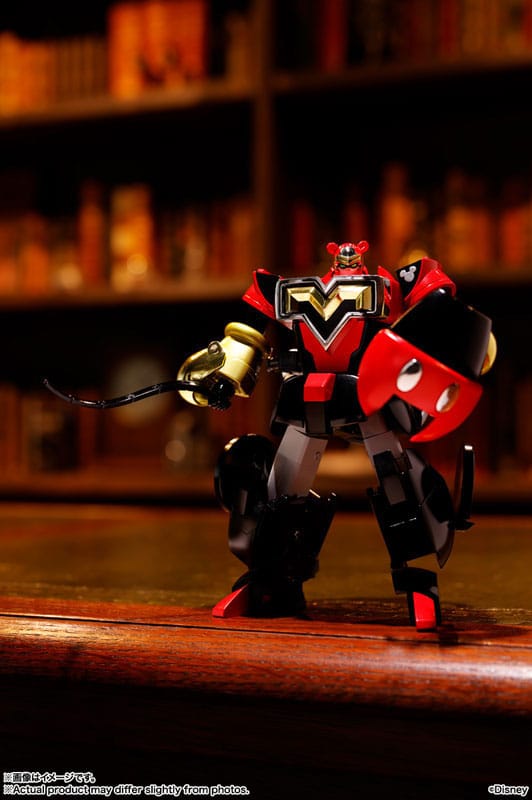 Disney Soul of Chogokin Diecast Actionfigur Super Change Mickey Mouse by Kunio Okawara 13 cm