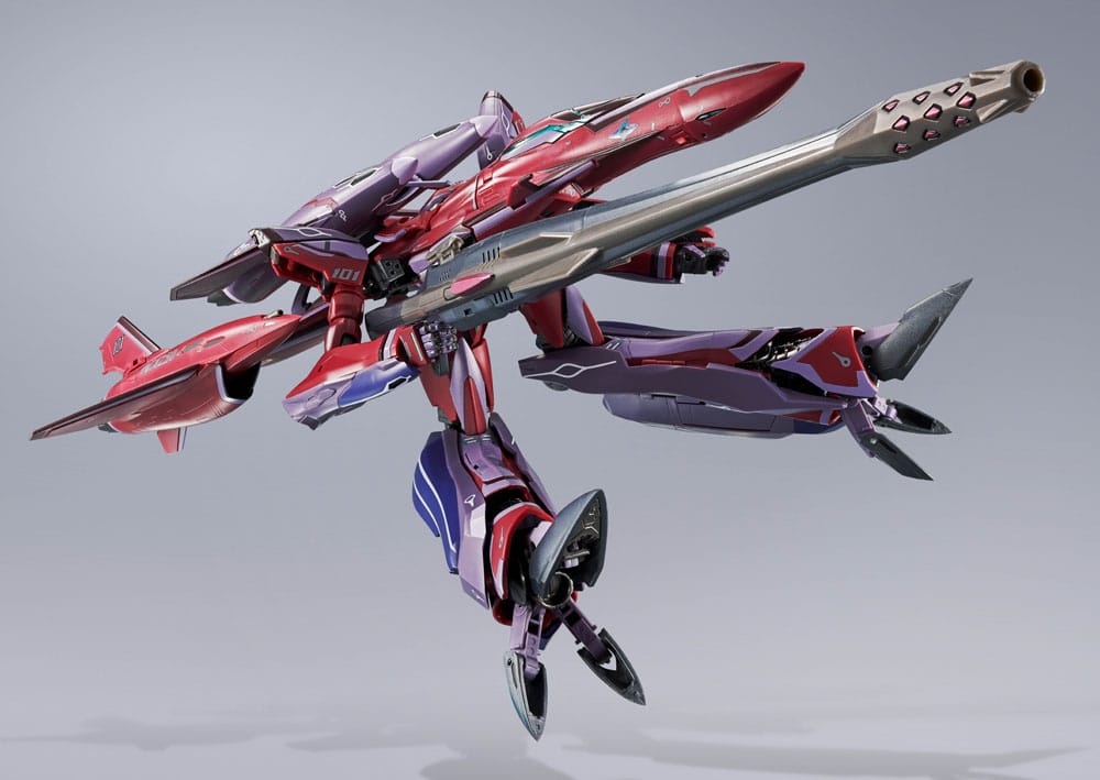 Macross Frontier DX Chogokin Actionfigur VF-27 Gamma SP Super Lucifer Valkyrie Brera Sterne use Revival Ver. 25 cm