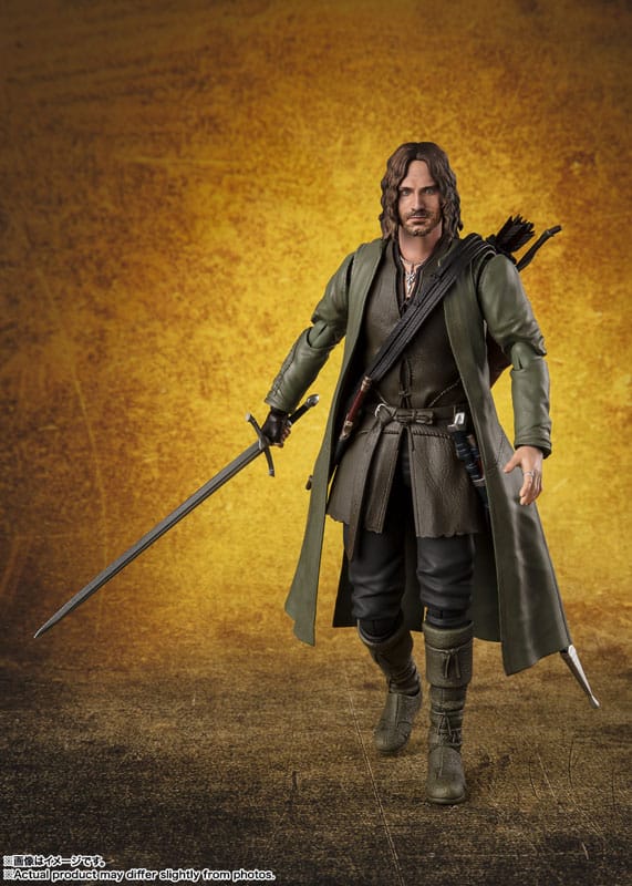 Herr der Ringe S.H. Figuarts Actionfigur Aragorn 16 cm