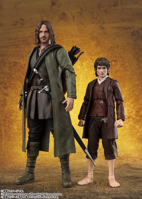 Herr der Ringe S.H. Figuarts Actionfigur Aragorn 16 cm
