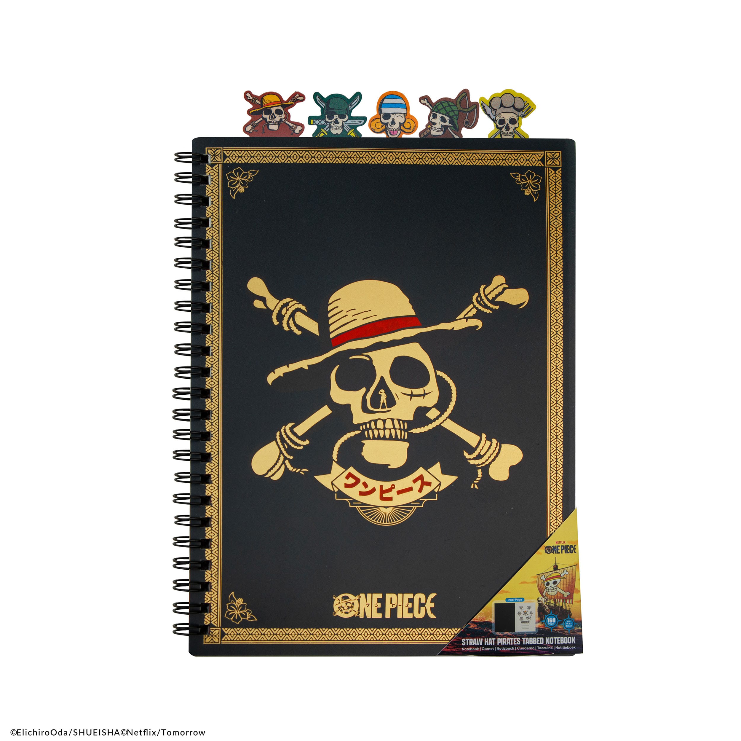 One Piece Notizbuch Straw Hat Pirates