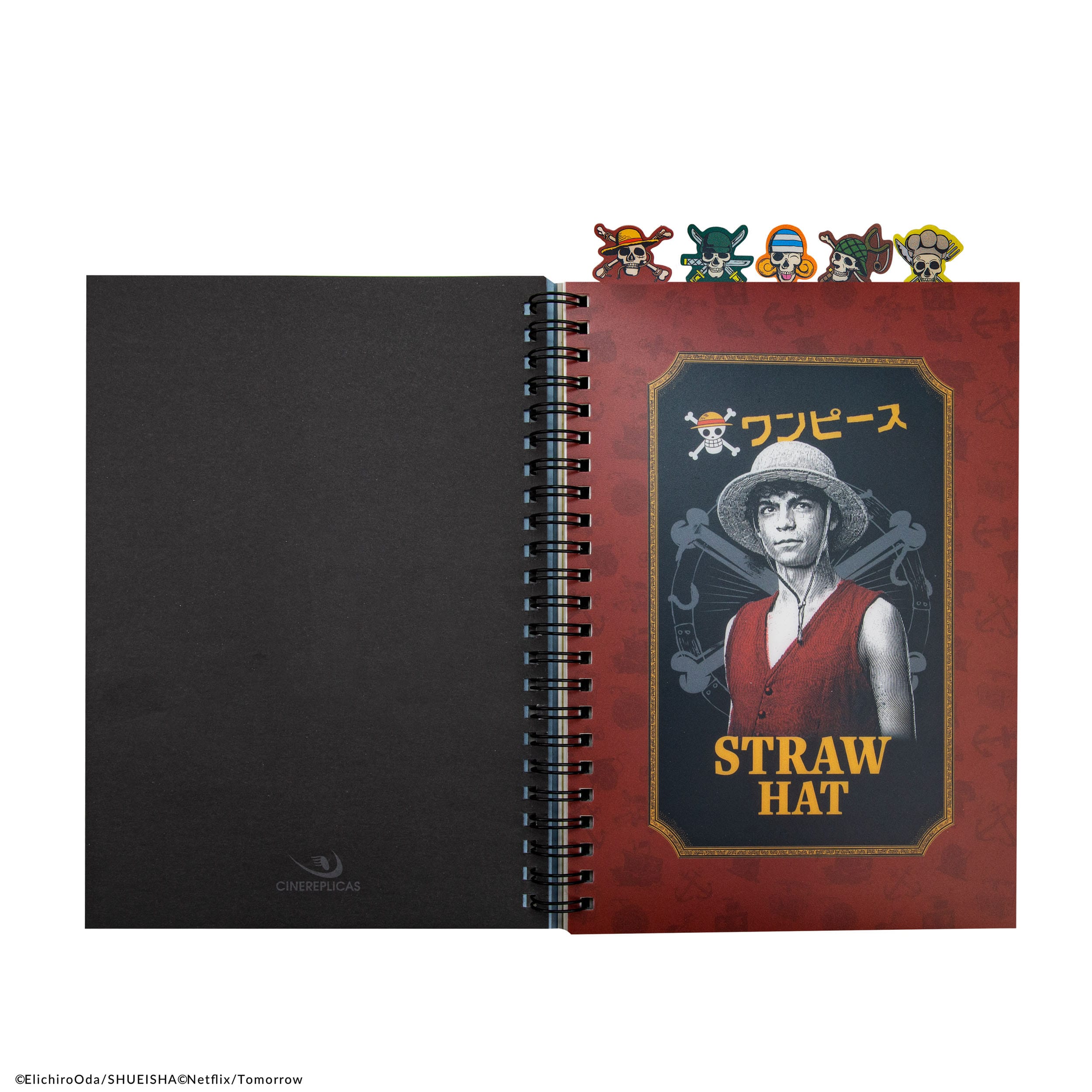 One Piece Notizbuch Straw Hat Pirates