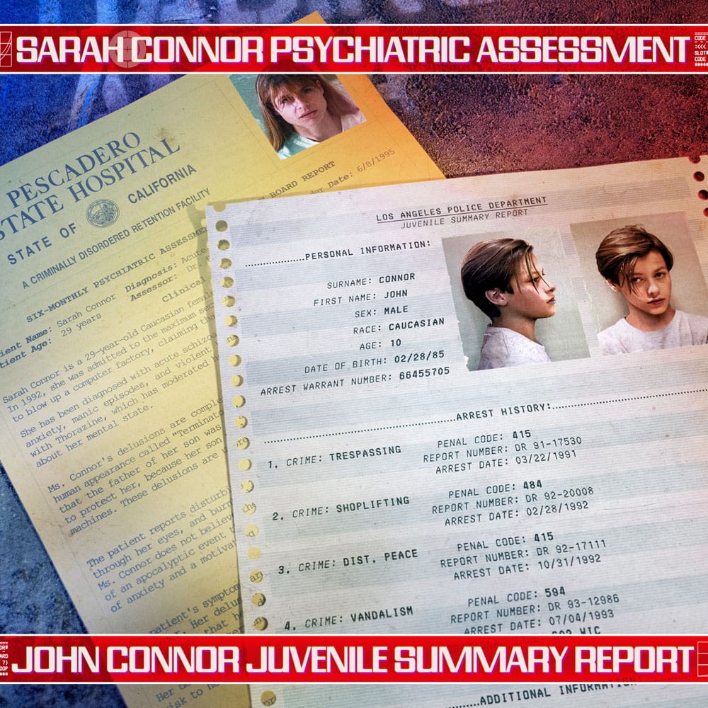 Terminator Geschenkbox The Connor Files Kit