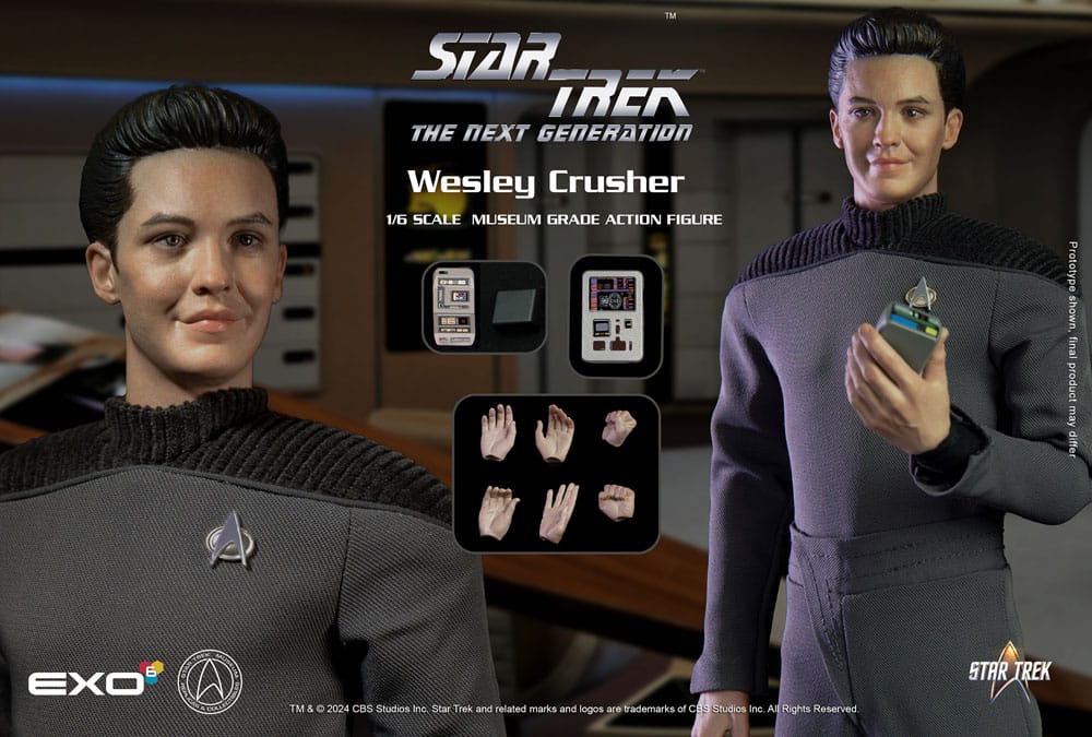 Raumschiff Enterprise - Das nächste Jahrhundert Actionfigur 1/6 Wesley Crusher 30 cm